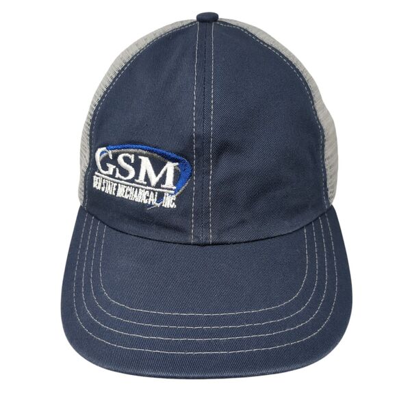 GSM Gem State Mechanical Strapback Trucker Hat Multi OS Adjustable Unionwear - Picture 1 of 8